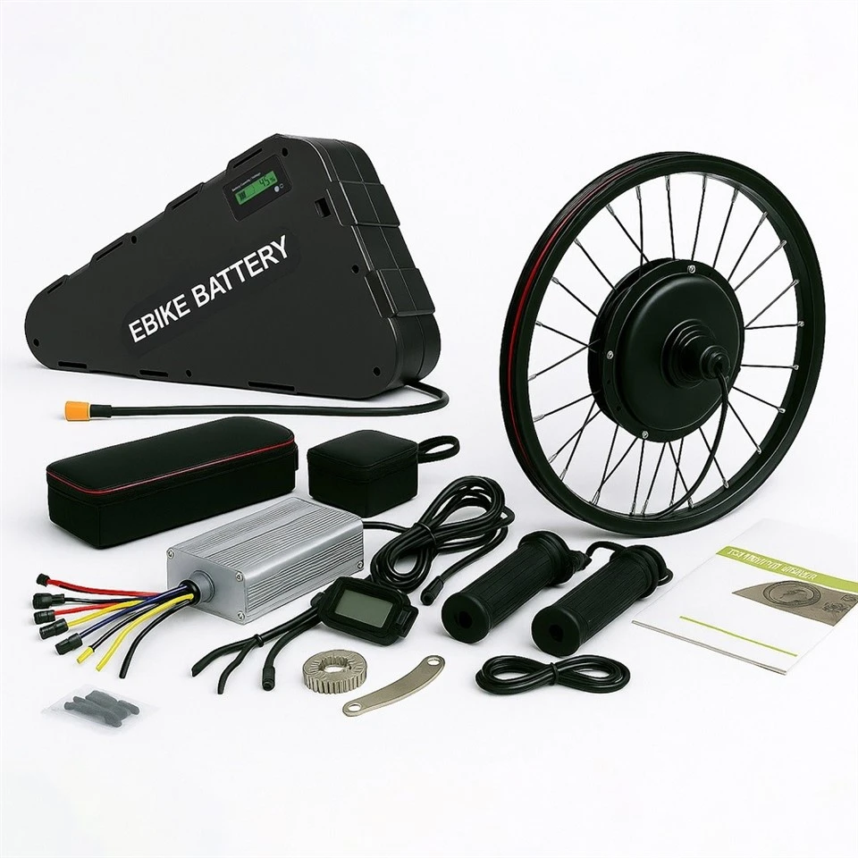 48V 1000W DC-motorset voor elektrische fiets met achterwiel