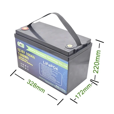 12,8V 100Ah Power Energy-opslagbatterij voor elektrische scooter Lithium-ijze...